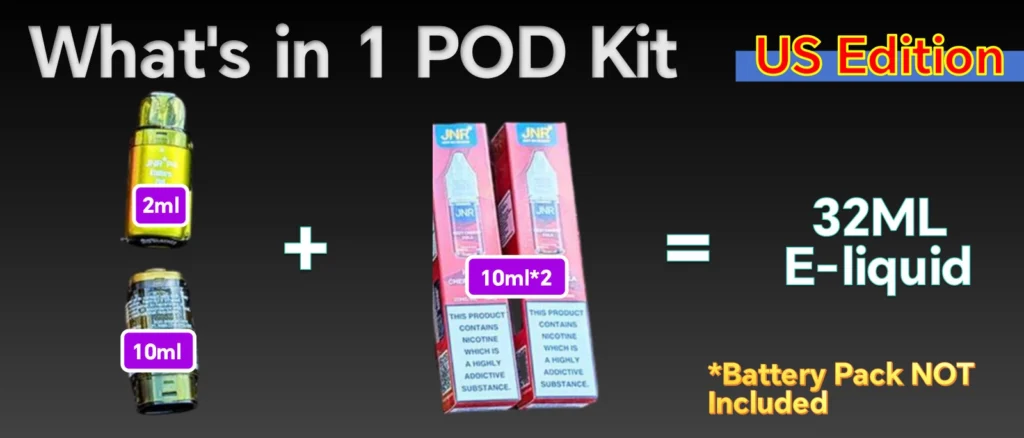 JNR P4 STELLARC POD KIT CONTENT