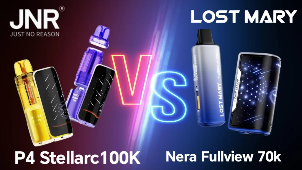 JNR Stellarc 100K vs Lost Mary Nera