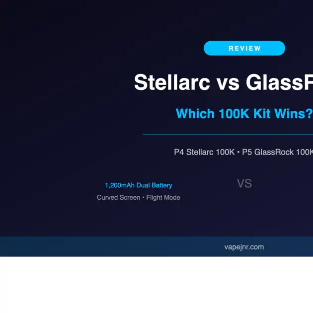 JNR Stellarc vs GlassRock 100K comparison - which kit wins